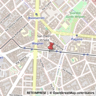 Mappa Corso Vercelli, 59, 20144 Milano, Milano (Lombardia)