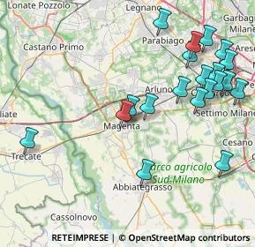 Mappa Via Goito, 20013 Magenta MI, Italia (9.386)