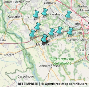 Mappa Via Goito, 20013 Magenta MI, Italia (4.83833)