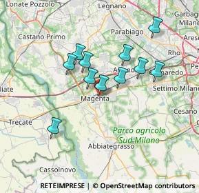 Mappa Via Goito, 20013 Magenta MI, Italia (5.94273)