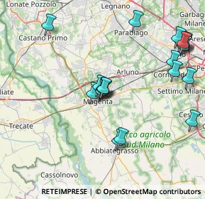 Mappa Via Goito, 20013 Magenta MI, Italia (8.706)