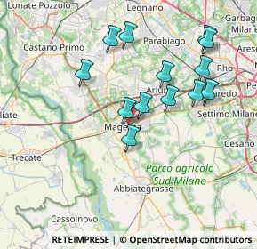 Mappa Via Goito, 20013 Magenta MI, Italia (7.13308)