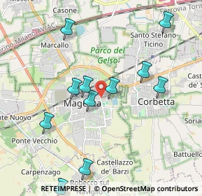 Mappa Via Goito, 20013 Magenta MI, Italia (2.07818)