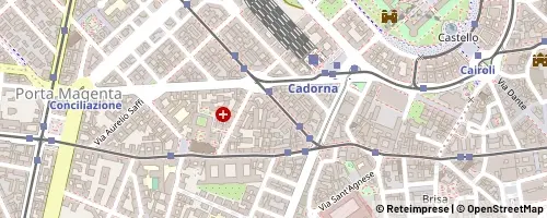 Mappa Mailand