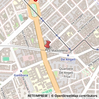 Mappa Via Parmigianino,  19, 20148 Milano, Milano (Lombardia)
