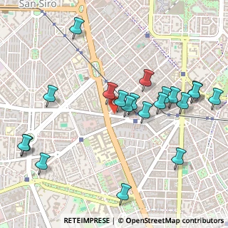 Mappa Via Parmigianino, 20149 Milano MI, Italia (0.563)
