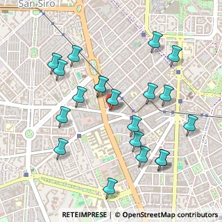 Mappa Via Parmigianino, 20149 Milano MI, Italia (0.528)