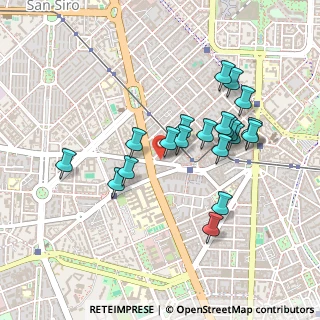 Mappa Via Parmigianino, 20148 Milano MI, Italia (0.4235)