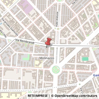 Mappa Via Rembrandt, 27, 20147 Milano, Milano (Lombardia)