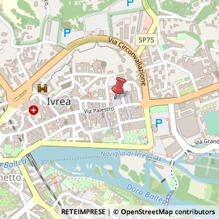 Mappa Piazza Ottinetti, 20, 10015 Ivrea, Torino (Piemonte)