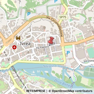 Mappa Via palestro 16, 10015 Ivrea, Torino (Piemonte)