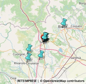 Mappa Vicolo Samaritano, 10015 Ivrea TO, Italia (6.11727)