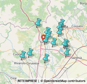 Mappa Vicolo Samaritano, 10015 Ivrea TO, Italia (12.02786)