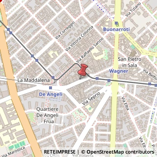 Mappa Via Marghera, 22, 20149 Milano, Milano (Lombardia)