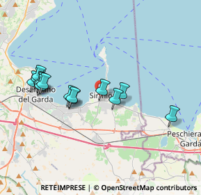 Mappa Via Gaetano Salvemini, 25019 Sirmione BS, Italia (3.67786)