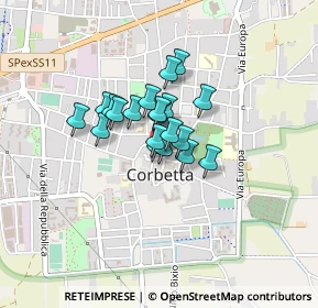 Mappa Corso Garibaldi, 20100 Corbetta MI, Italia (0.2435)