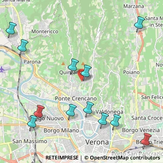 Mappa Strada del Casalino, 37127 Verona VR, Italia (2.85417)