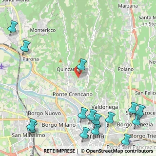 Mappa Strada del Casalino, 37127 Verona VR, Italia (3.39067)