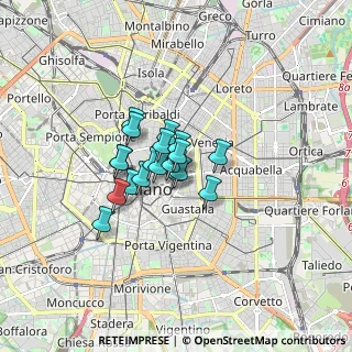 Mappa Corso Monforte, 20121 Milano MI, Italia (0.96737)