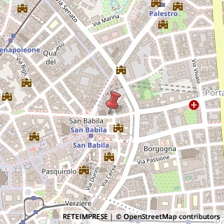 Mappa Corso Monforte, 7, 20122 Milano, Milano (Lombardia)