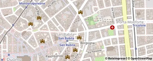 Mappa Mailand