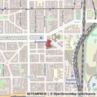 Mappa Via Privata Umberto Masotto,  20, 20133 Milano, Milano (Lombardia)