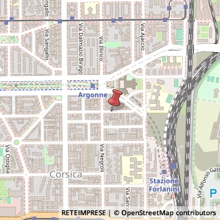 Mappa Via Privata Umberto Masotto,  22, 20133 Milano, Milano (Lombardia)