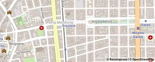 Mappa Milano