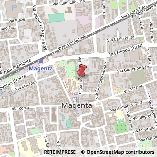 Mappa Via Alessandro Volta, 50, 20013 Magenta, Milano (Lombardia)