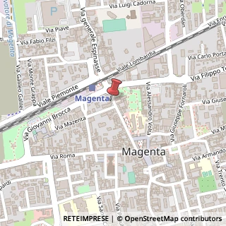 Mappa Via IV Giugno, 67, 20013 Magenta, Milano (Lombardia)