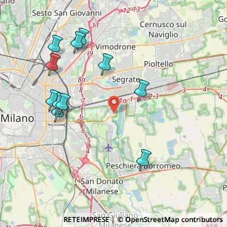 Mappa Via Eugenio Montale, 20154 Segrate MI, Italia (4.58)