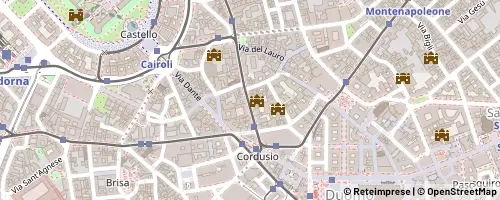 Mappa Milano