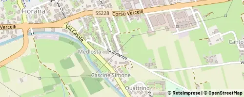 Mappa Ivrea