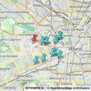 Mappa Via Asti, 20149 Milano MI, Italia (1.20091)