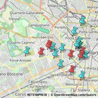 Mappa Via Poggibonsi, 20146 Milano MI, Italia (2.195)