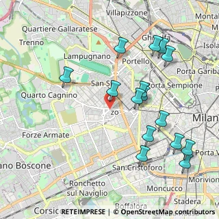 Mappa Via Poggibonsi, 20146 Milano MI, Italia (2.188)