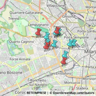 Mappa Via Poggibonsi, 20146 Milano MI, Italia (1.2025)
