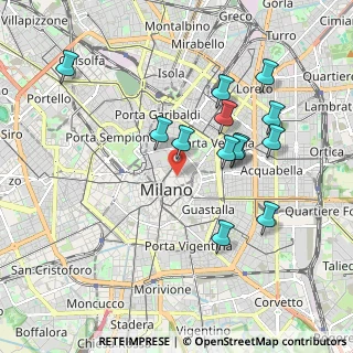 Mappa Via Catena Adalberto, 20121 Milano MI, Italia (1.85923)