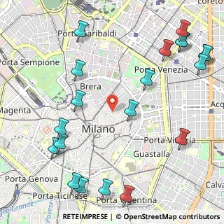 Mappa Via Catena Adalberto, 20121 Milano MI, Italia (1.45)