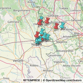 Mappa Ercole Santi, 28100 Novara NO, Italia (8.29)
