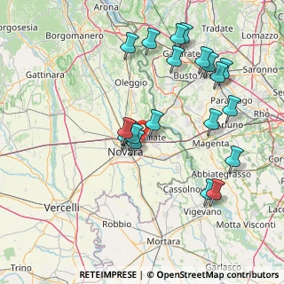 Mappa Ercole Santi, 28100 Novara NO, Italia (16.0705)