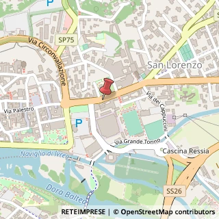Mappa Corso Massimo D'Azeglio, 16, 10015 Ivrea, Torino (Piemonte)