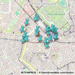 Mappa Via Fratelli Ruffini, 20123 Milano MI, Italia (0.368)