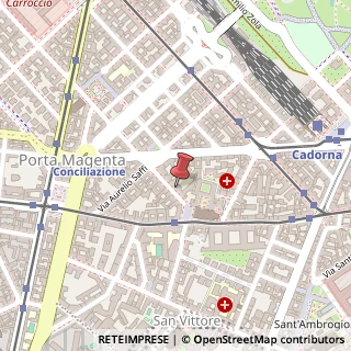 Mappa Via Fratelli Ruffini, 4/6, 20123 Milano, Milano (Lombardia)
