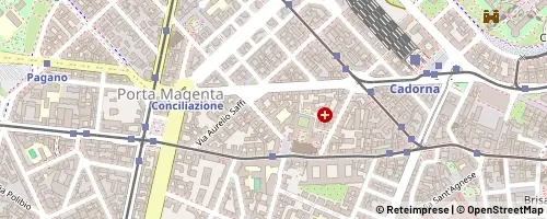 Mappa Milán