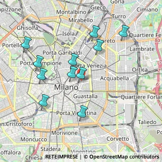 Mappa Via Santa Cecilia, 20122 Milano MI, Italia (1.92455)