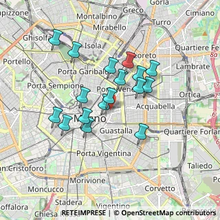 Mappa Via Santa Cecilia, 20122 Milano MI, Italia (1.51)