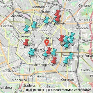 Mappa Via Santa Cecilia, 20122 Milano MI, Italia (1.9015)