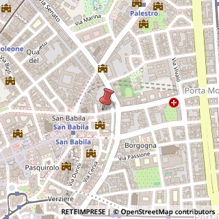 Mappa Corso Monforte, 16, 20122 Milano, Milano (Lombardia)