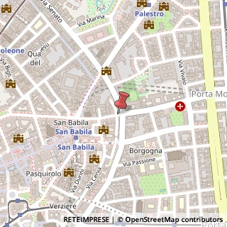 Mappa Corso Monforte,  23, 20122 Milano, Milano (Lombardia)